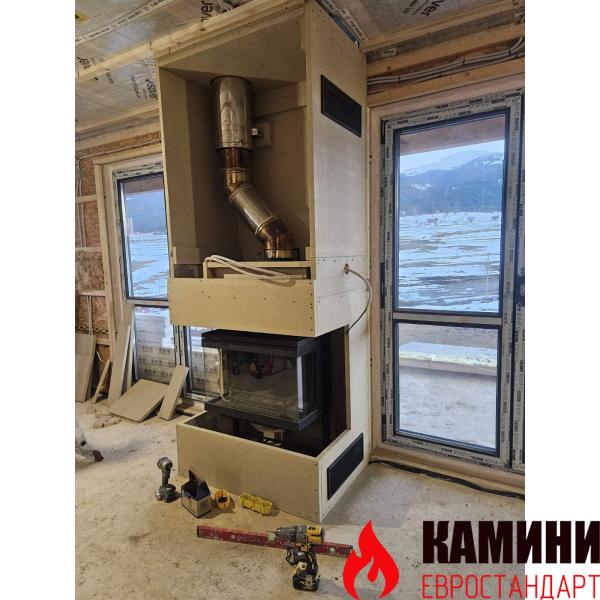 Професионален монтаж на камини с Grenaisol Iso Pro