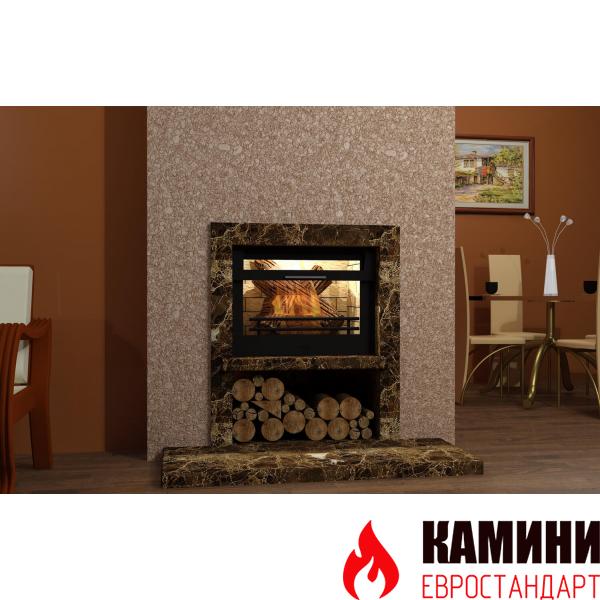 Камина тип картина с каменна ниша