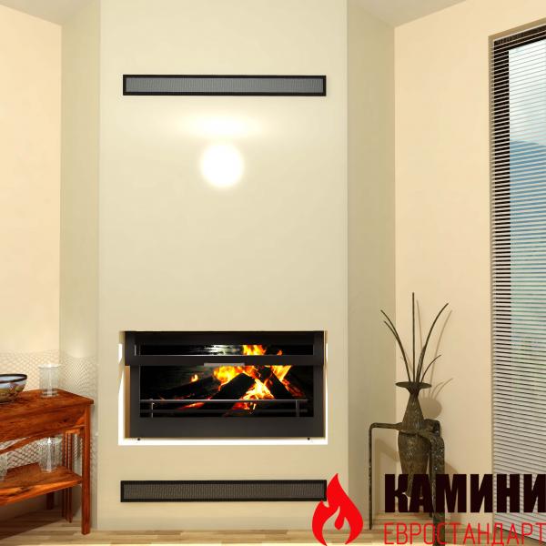 Ъглова камина Класик 700 – 15 kW бюджетен модел