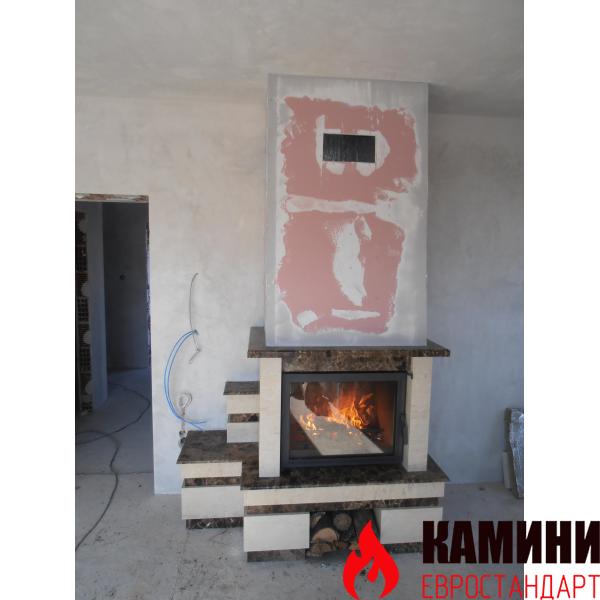 Класическа камина с българска горивна камера
