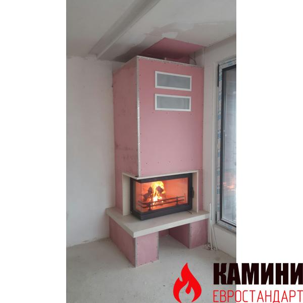 Камини за вграждане Съвременна камина